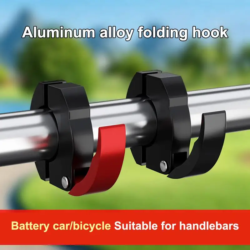 Universal Motorcycle Bag Claw Hook Aluminum Hanging Hook Easy Install For Bikes