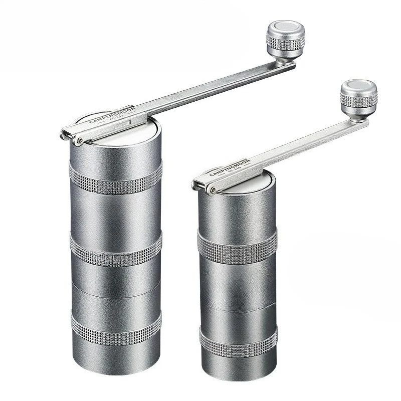 Coffee Bean Grinder Camping Italian Outdoor Stainless Steel Grinding Core Adjustable Thickness Folding Hand Bean Machine