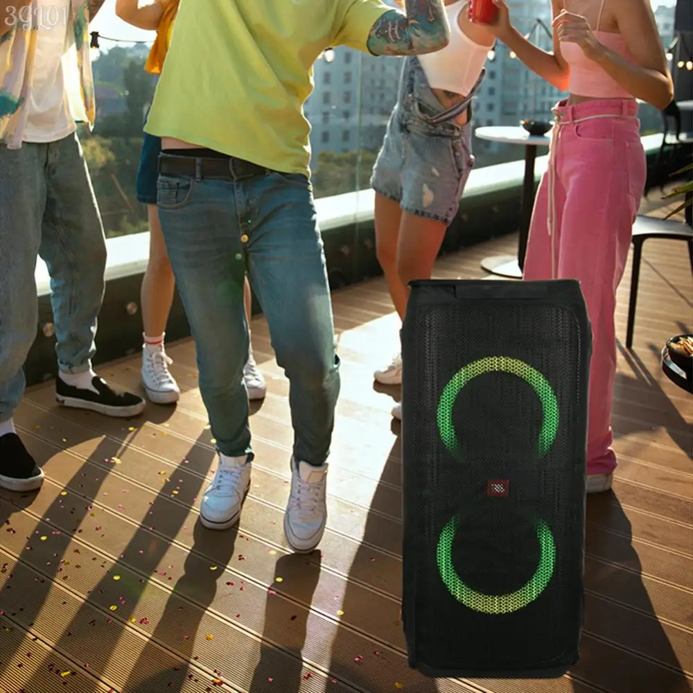 Impermeável Speaker Capa Contra Poeira, Luva protetora resistente a riscos para JBL PartyBox 310, Alto-falante compatível com Bluetooth