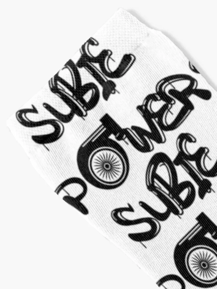 SUBIE POWER Socks gift essential Socks Female Men's