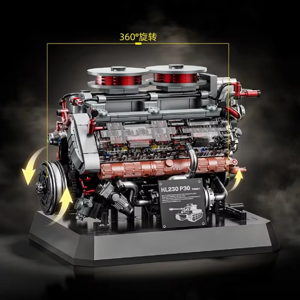 Kit di costruzione di veicoli blindati pesanti - Modello di ingegneria fai-da-te con macchina da costruzione, progetto di apprendimento STEM per bambini dai 8 anni in su