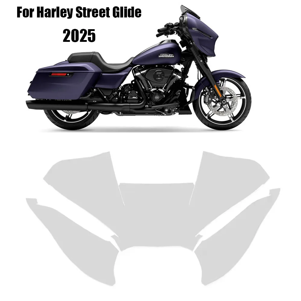 

Для мотоцикла Harley Street Glide, ТПУ, защита от царапин, устойчивая к ультрафиолетовому излучению, невидимая защитная пленка для краски 2025 PPF
