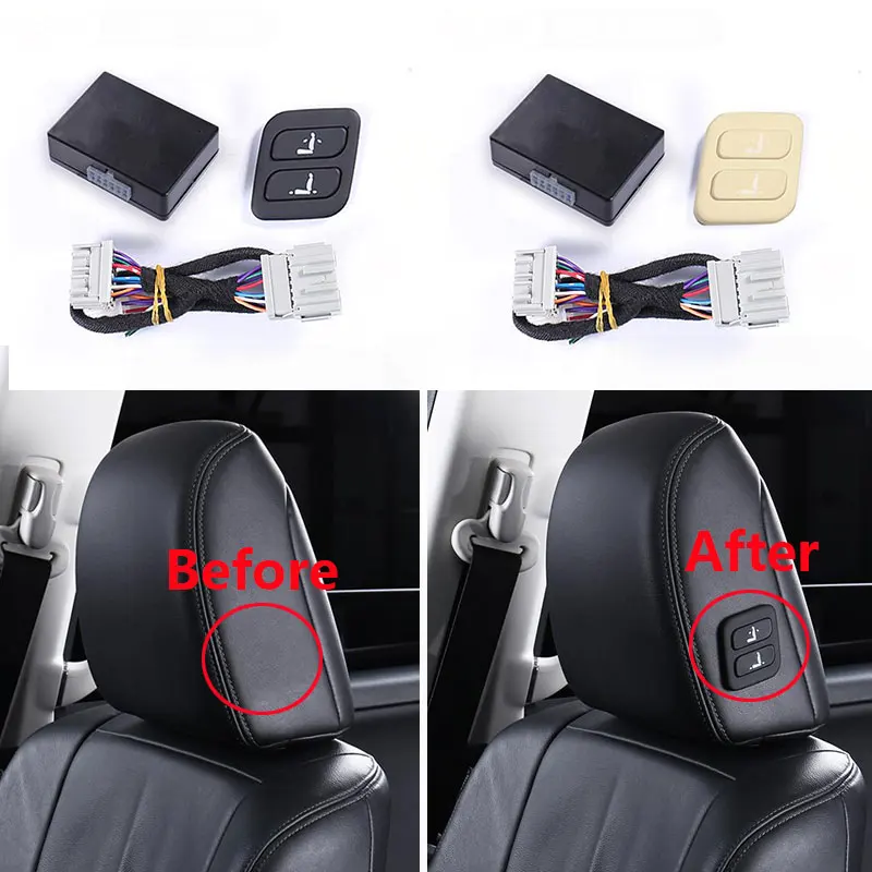 

For Honda Accord CRV Crown Road URV Odyssey Car Co-pilot Seat Adjustment Button Switch Modified