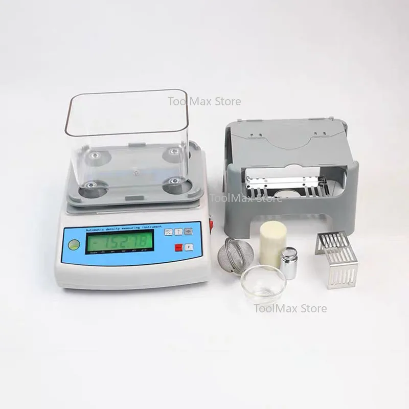 2025 Solid Density Meter 0.01G Precious Metal Gold Rubber Plastic Small Particle Density Purity Tester Density Meter Automatic