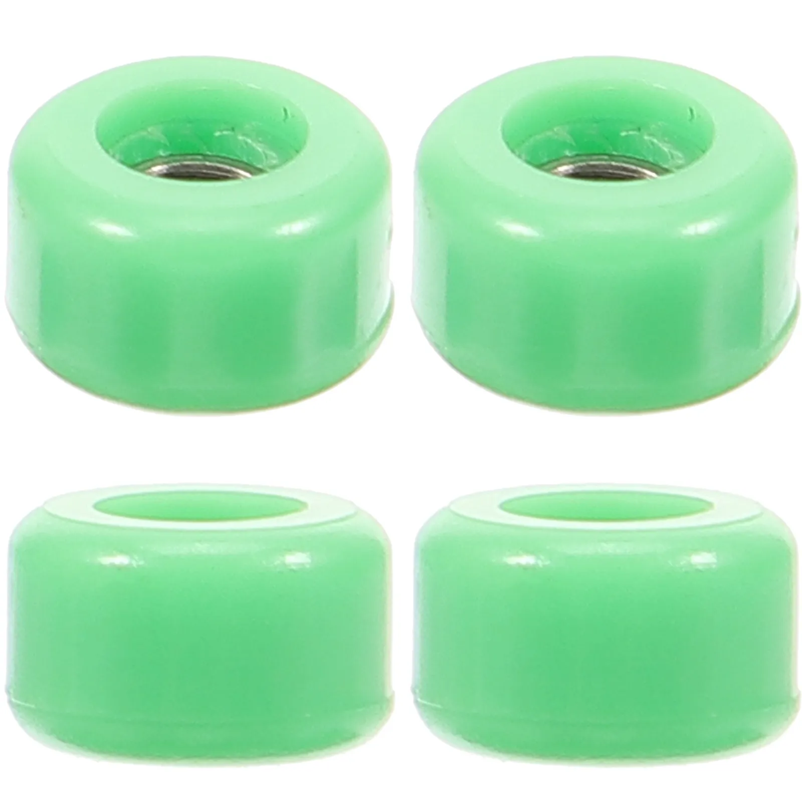 4Pcs Finger Skateboard Trucks Colored Simulation Skate Roller Fingertip Movement Stress Relief Educational Finger Sports