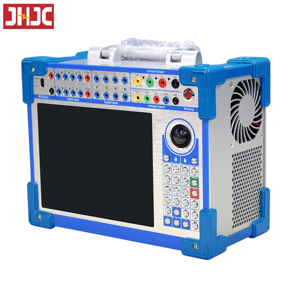 High Accuracy AC/DC Microcomputer Control Three Phase Protective Relay Testing Equipment Price 3 Phase Relay Protection Tester