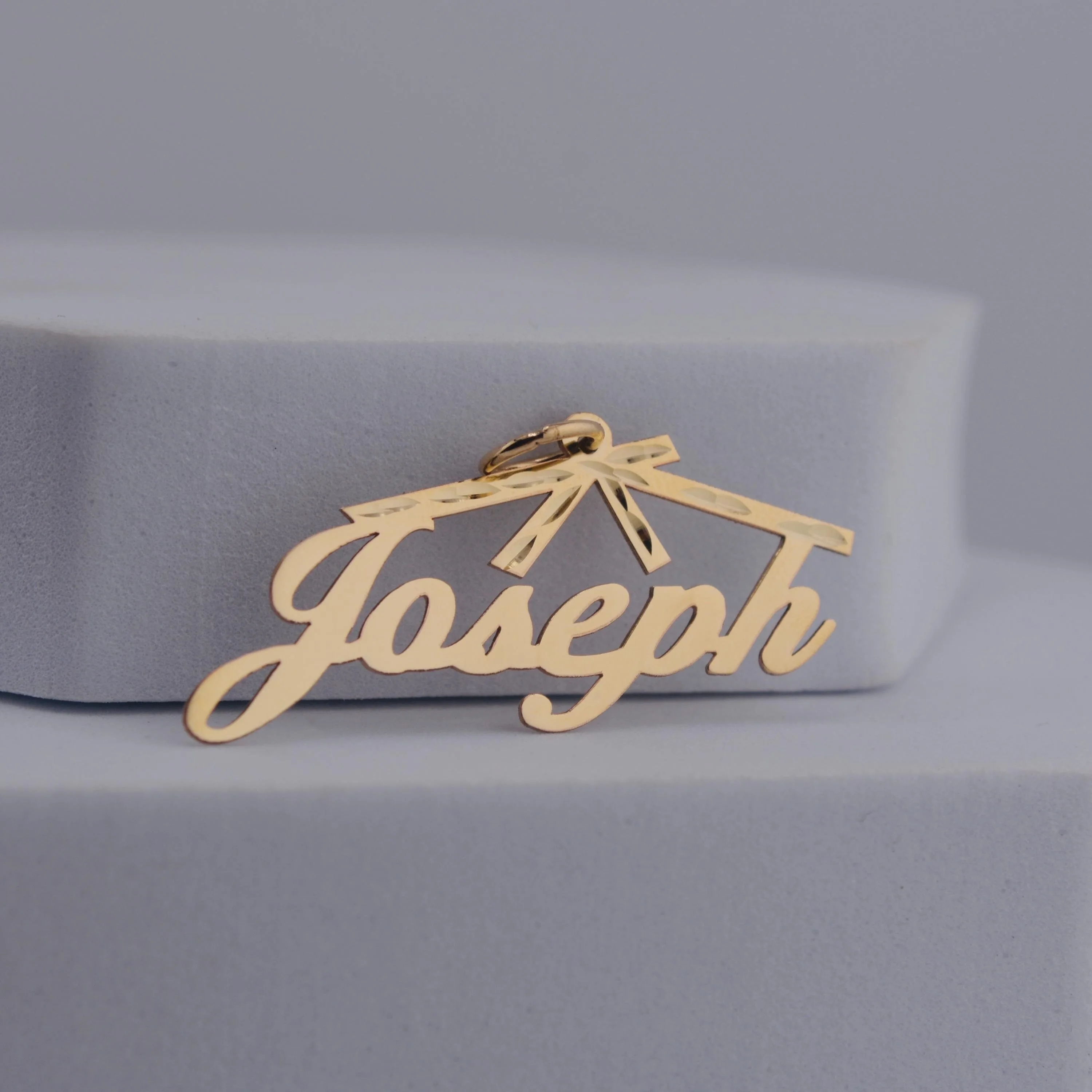 21 نمط شخصية 18 كيلو مطلية بالذهب تحت المبطنة لوحة اسم القلب نحت عميق مخصص اليدوية اسم قلادة هدية للنساء #3