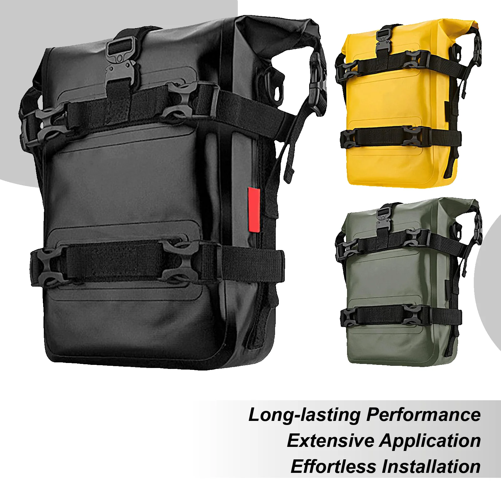 

Motorcycle Bumper Bag Waterproof Motocross Crash Bars Repair Tool Placement Bag Motorcycle Side Frame Bag Tools Storage Bag
