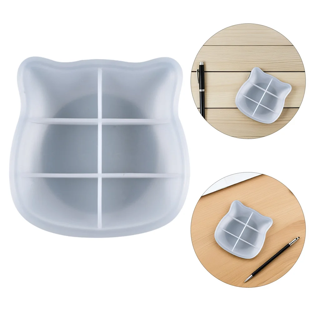 

Cat Shape Silicone Mold for Resin Tray Irregular DIY Epoxy Casting Jewelry Dish Trinket Box Soap Dish Moulds Holder Molds