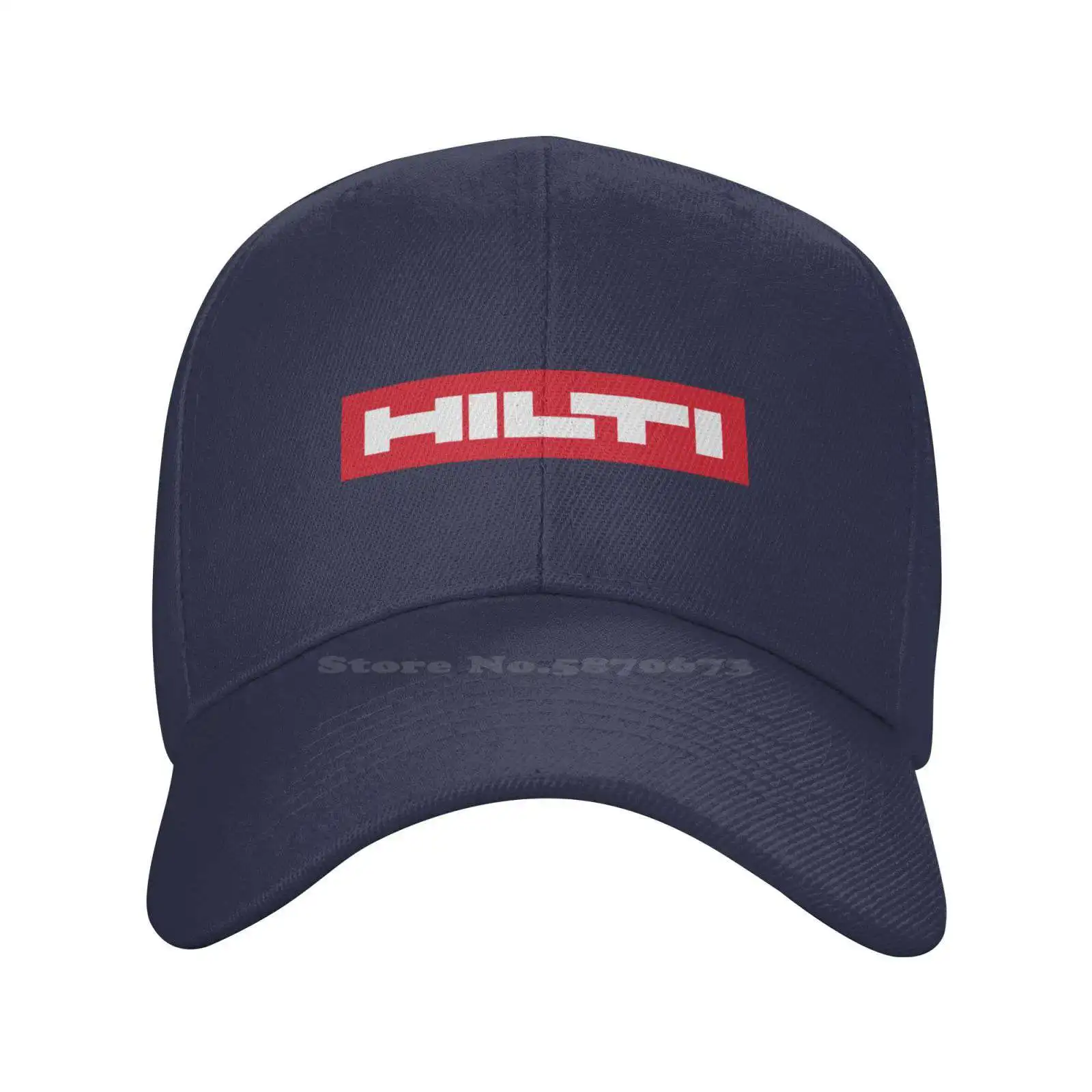 Berretto da Baseball con cappello lavorato a maglia con berretto in Denim di qualità Hilti Logo