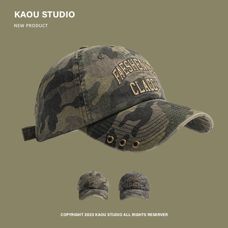 

Street Retro Duckbill Cap for Women, Unique Baseball Cap for Men, Face Slimming