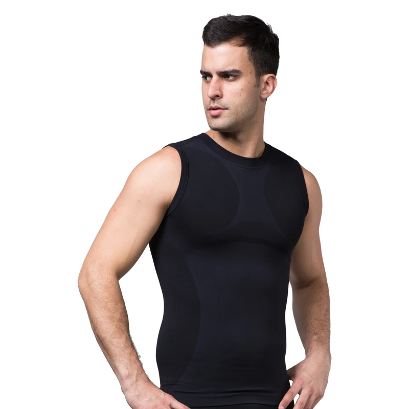 

Men's Quick Dry Compression Running T-Shirt Sleeveless Training Gym Tank Top for Quick Drying And Comfort