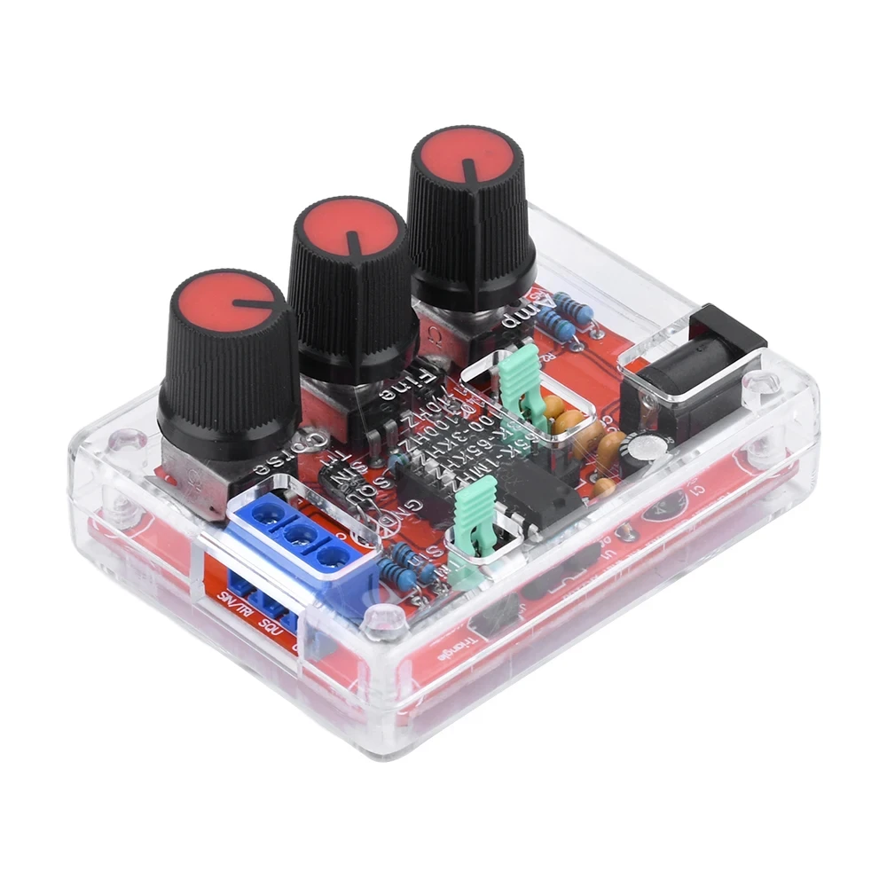 XR2206 High Precision Signal Generator DIY Kit Sine Triangle Square Waves 1Hz 1MHz Frequency Range Adjustable Frequency