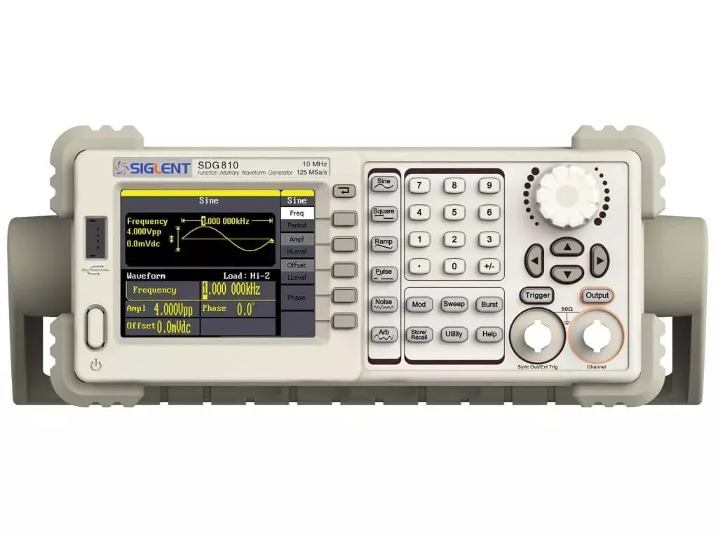 وظيفة Siglent SDG805/SDG810/SDG830/مولد الموجي التعسفي 5/10/30MHZ، 125 MSa / s