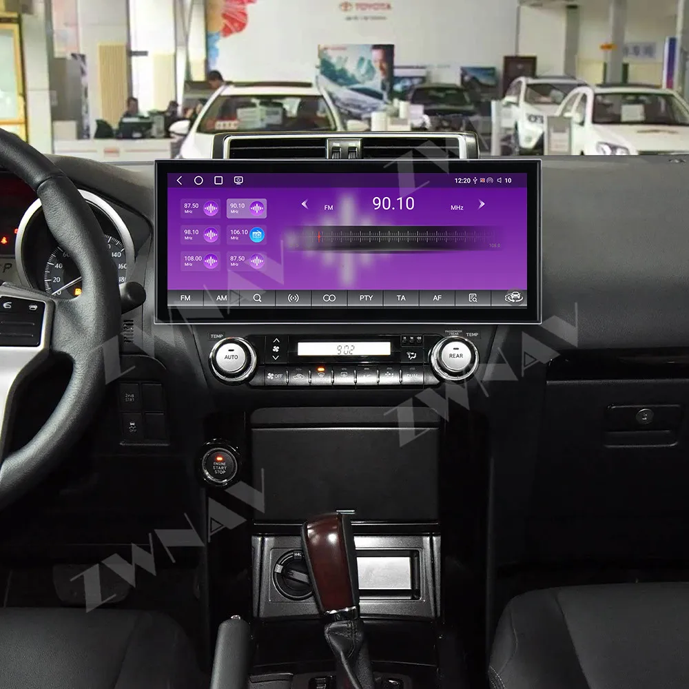 

Android 15 15.8" Hd Screen For Toyota Prado 2010-2020 Car Gps Multimedia Player Car Interior Accessories Radio Tape Recorder