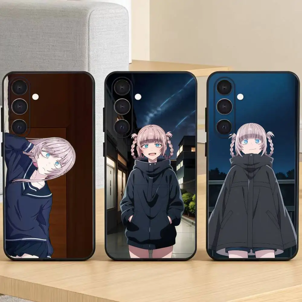 N-Nazuna N-Nanakusa  Phone Case For Samsung Galaxy A73,21,22,32,71,53,52,51,80,5G Soft Black Cover