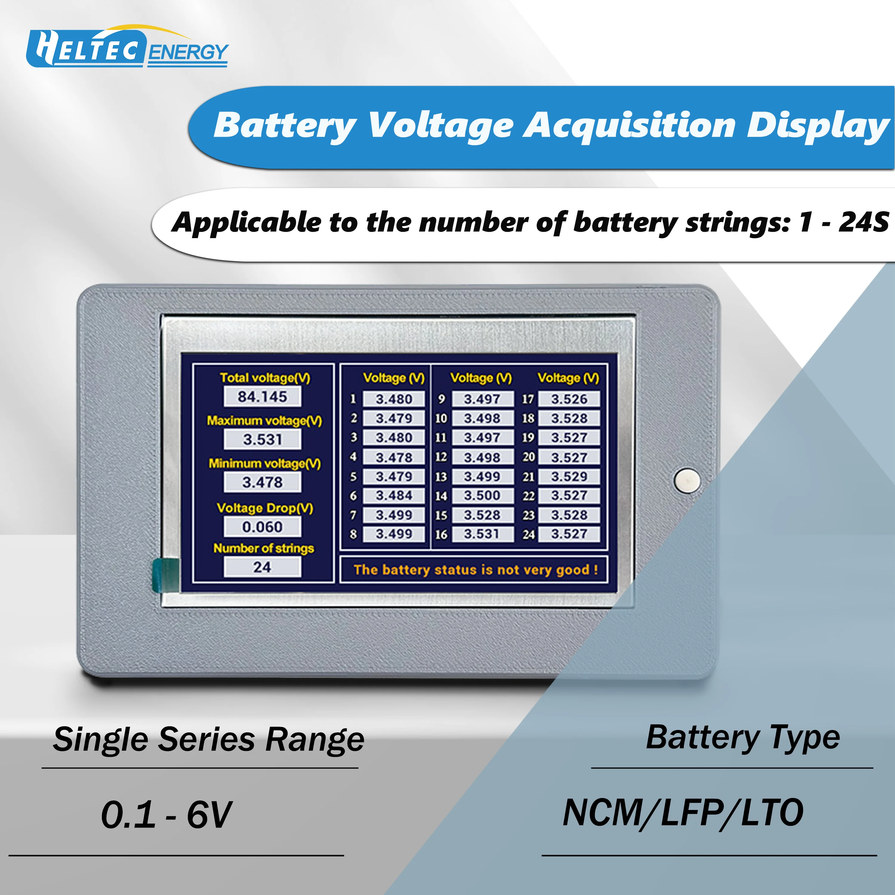 Heltec 1S-24S Lithi…