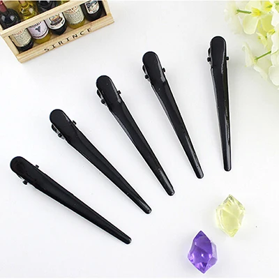 Black  10PCS/Pack Women Hair Clips Clamps Pro Hairdressing Hair Grip Clip Styling Tools Salon Barber Section