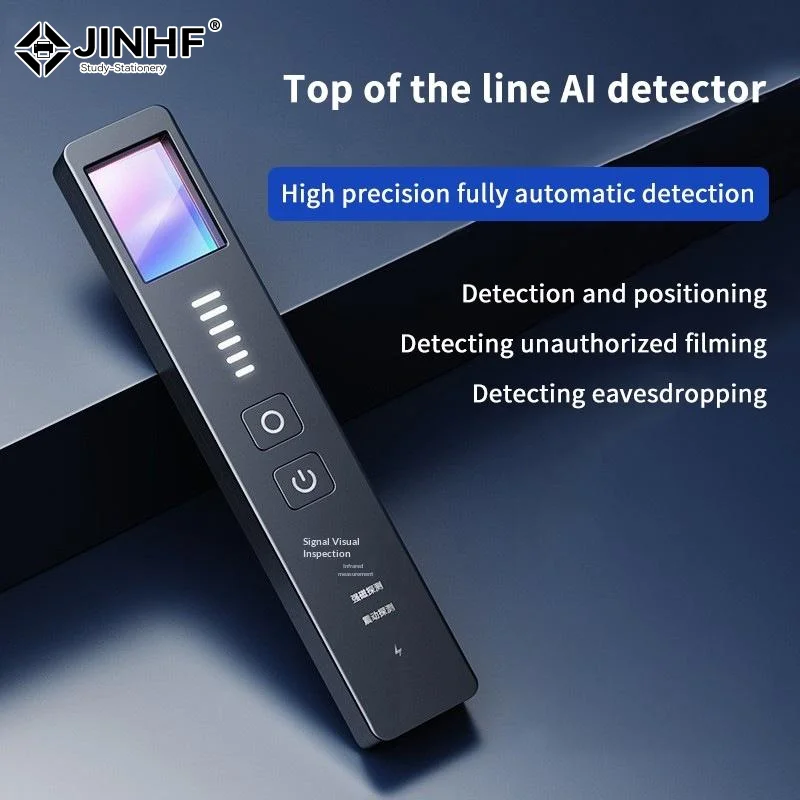 

Hidden Wireless Camera Detector Anti-Spy Car Tracker Listening Device Bug RF Wireless Signal Scanner Tool Security Protectio