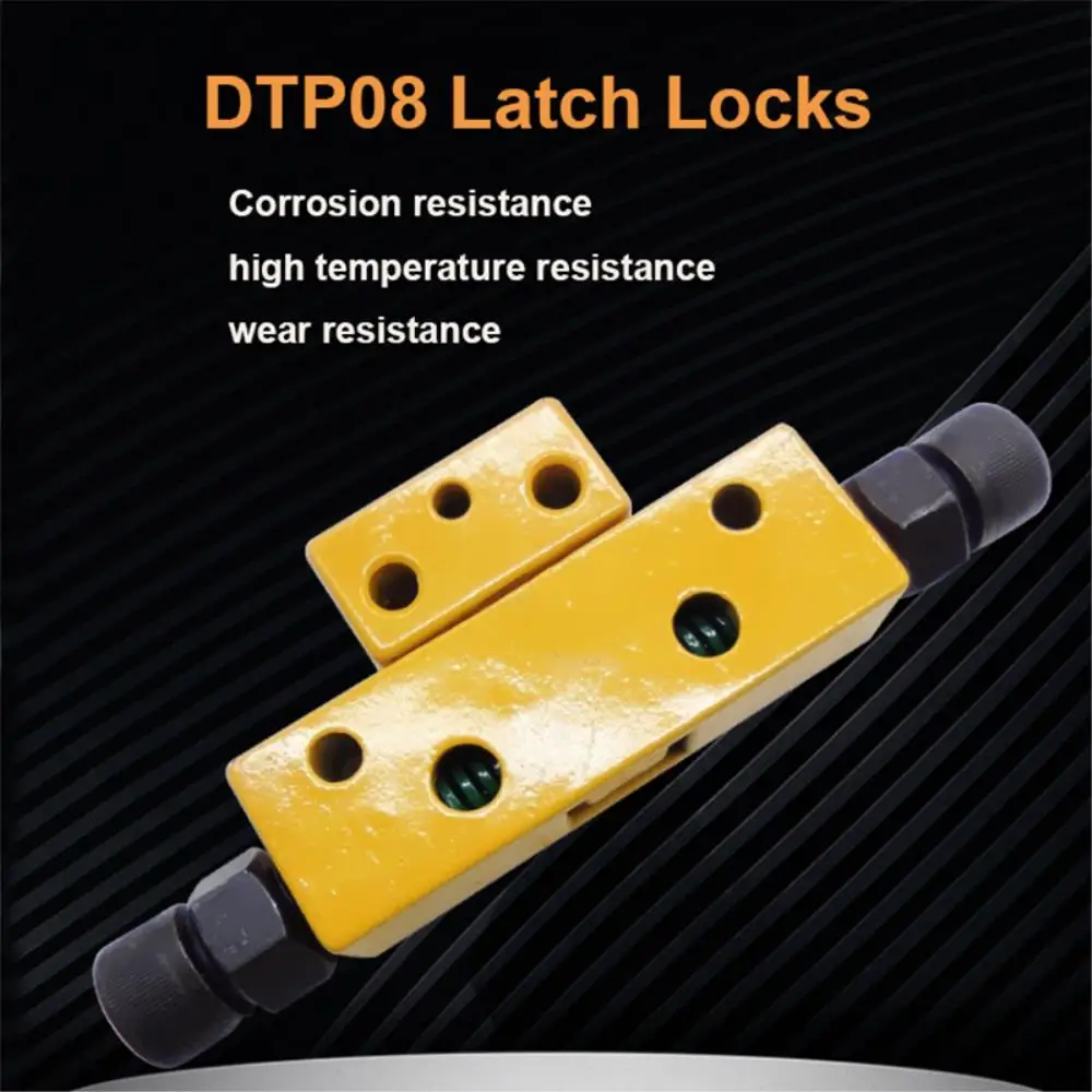 DTP08 Yellow Latch Locking Unit Mold Accessories Lock Device for Plastic Injection Machine Side Pull