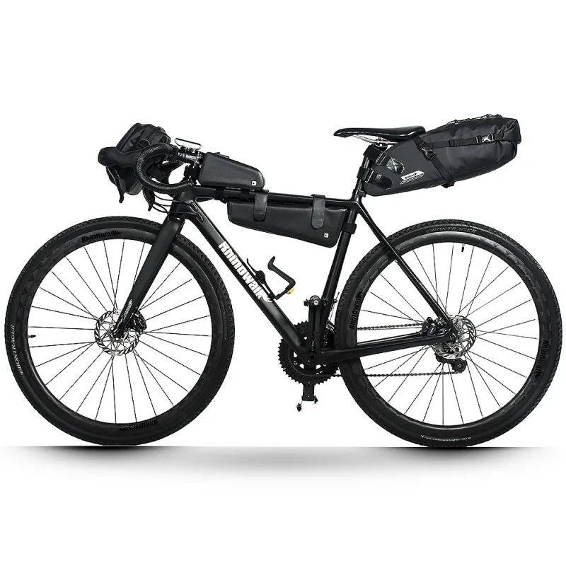 

Bicycle tail bag plus capacity saddle bag fully waterproof mountain bike riding bag equipment
