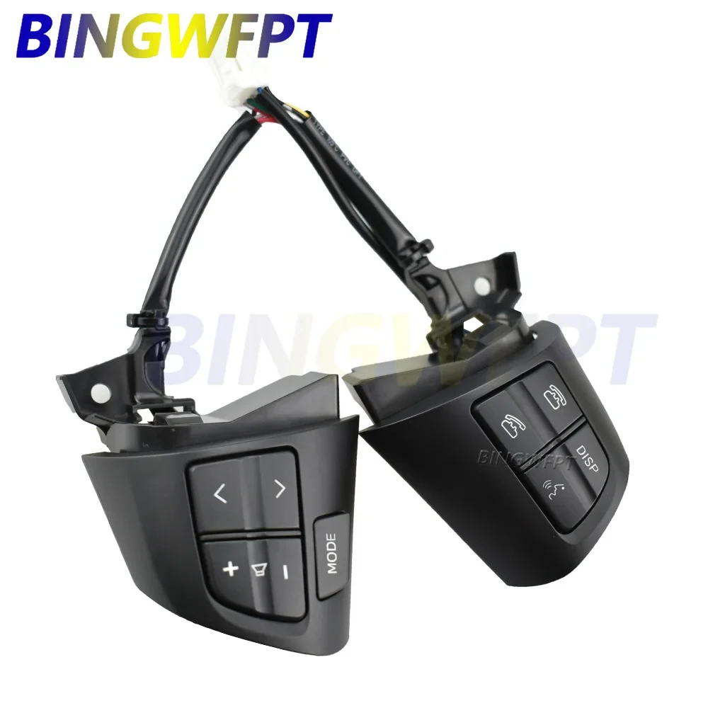 NEW High quality For TOYOTA COROLLA 84250-02230 8425002230 Steering Wheel Audio Control Button Silver & Black Colour2010-2013