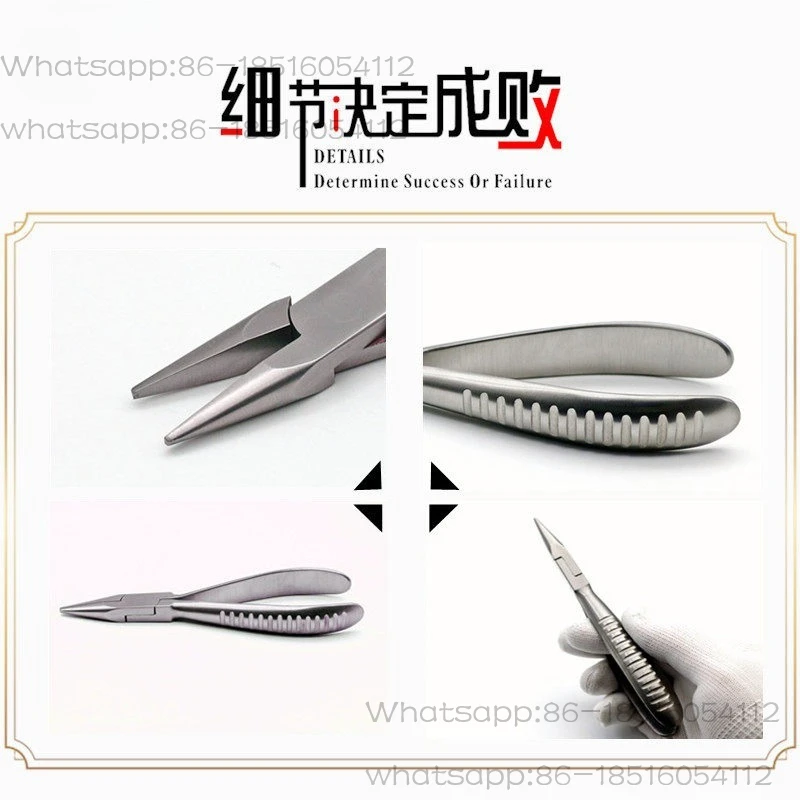 Glasses nose pad adjustment tool pliers, stipple bracket repair tool