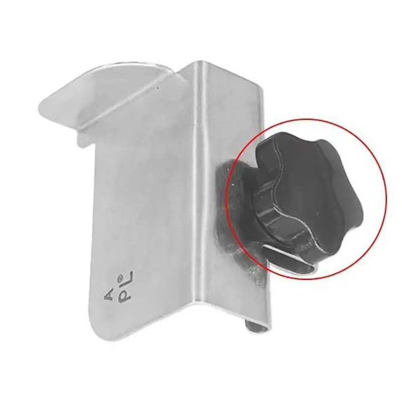 Industrial Overlock Sewing Machine Seam Guide Multifunctional Upper Sleeve Rule Hemmer Guider for Various Apparel Sewing Projec