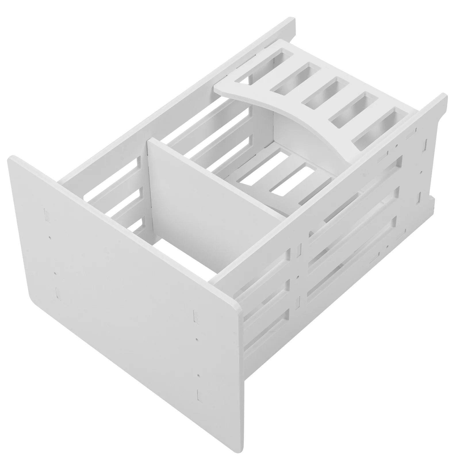 Mesita de noche Simple de estilo europeo para sala de estar, mesa lateral extraíble para dormitorio, mesita de noche hueca, muebles