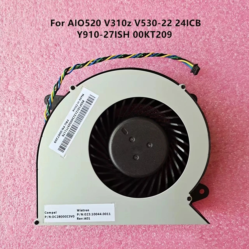 Brand New Original Laptop CPU GPU Cooling fans For Lenovo AIO520 V310z V530-22 24ICB Y910-27ISH 00KT209 DC12V 1.0A