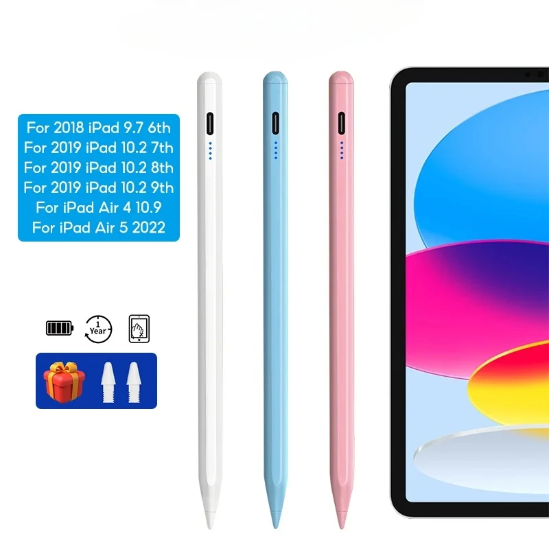 

Для Apple Tablet Pencil Stylus Pen IOS Tablet Touch Pen с дисплеем мощности для iPad 10 IPad Pro 11 Pro 12,9 3-6 Air 3 4 5 Mini 7