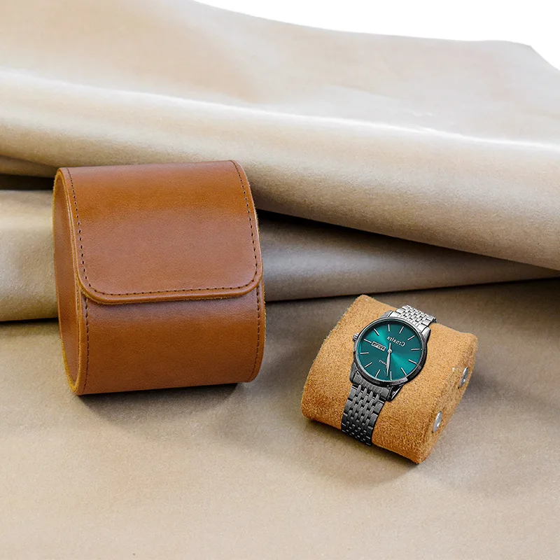 Uhrenrollen-Reisetasche – Aufbewahrung und Organizer für 3 Uhren – sichere Aufbewahrung mit innovativen abnehmbaren Kissen und stabilem Uhren-Organizer