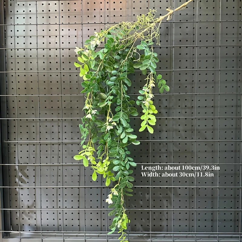 NONE 1PC Künstliche Hängende Grünpflanzen Gefälschte Rattan Wandbehang Kunststoff Rebe für Hausgarten Restaurant Dekoration Weiche Landschaftsbau 8