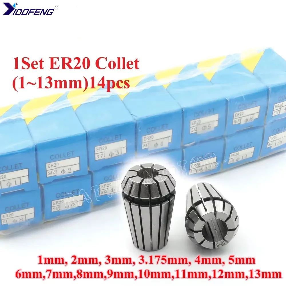 3KW ER20 Water Cooled Spindle Motor 220V 12A 24000rpm&3KW HY VFD&100mm Bracket&80W Water Pump&5m Pipe&Collet