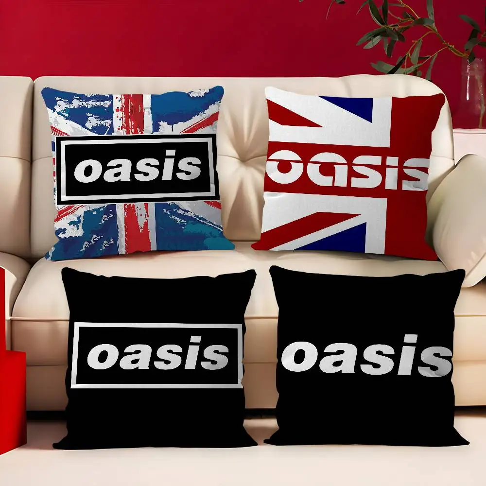 O-Oasis Band Pillowcases Home Bedding Decorative Pillow Cover Wedding Super Soft Pillow Case