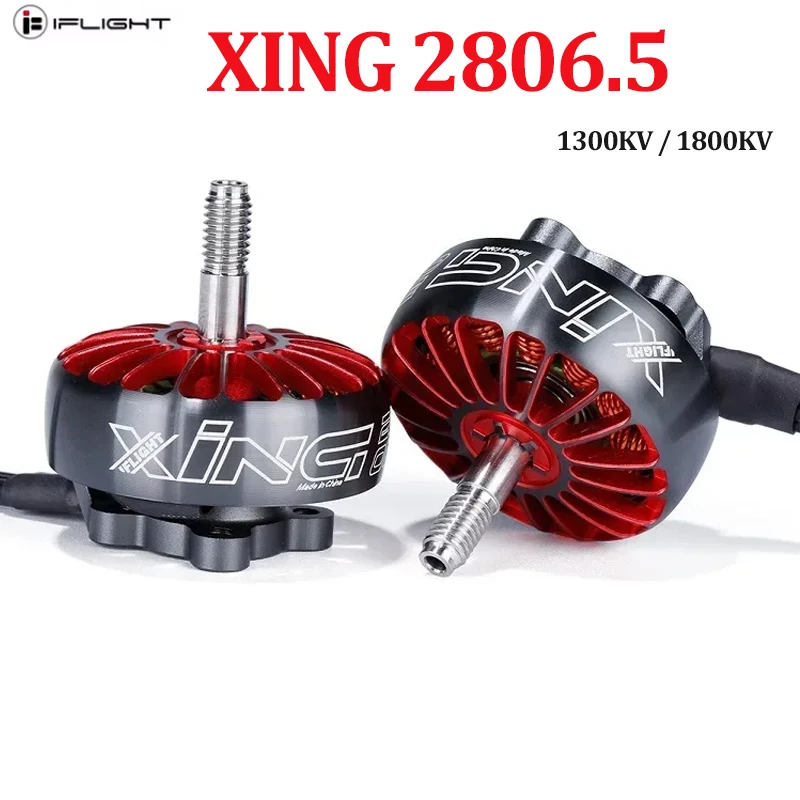 IFlight XING 2806.5 Cinelifiter Brushless Motor 1300KV / 1800KV 2-6S for 7-8 Inch FPV Frame Propeller RC FPV Racing Drone