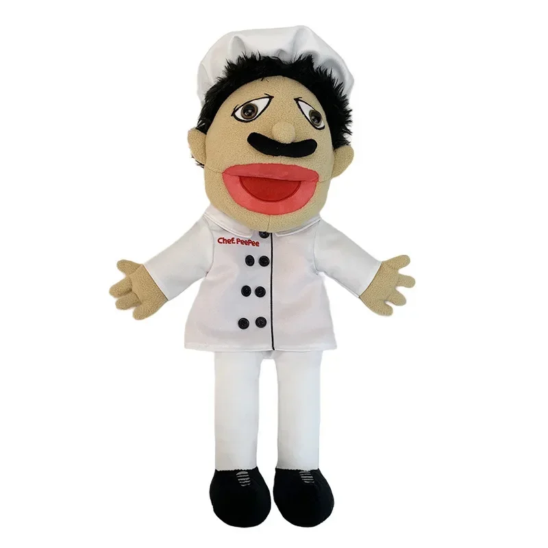 60cm Jeffy Family Hand Puppet Pets Booger Phoebe Rock Mom and Dad Chef Price Police Teen Joseph Cody Penolope Open Mouth Muppets