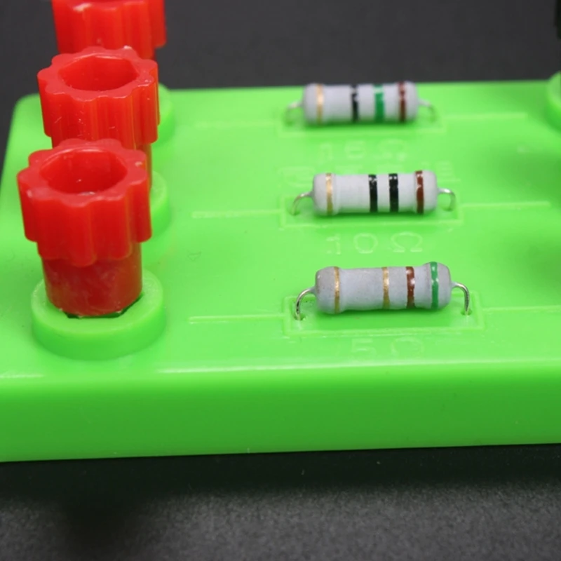 Resistenza fissa fissa 5/10/15 ohm esperimento scientifico ohm Voltammetria Voltammetria STEM TOECHIO KITS PIORITÀ