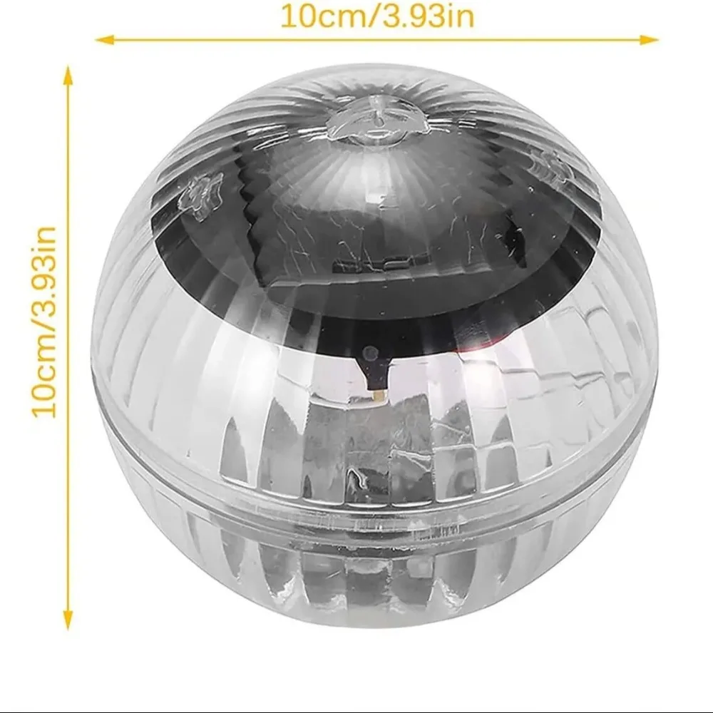 7 Colors Changing LED Solar Floating Lamp Energy-Saving Show Disco Rotating Garden Lamp Waterproof Solar Floating Pool Lights