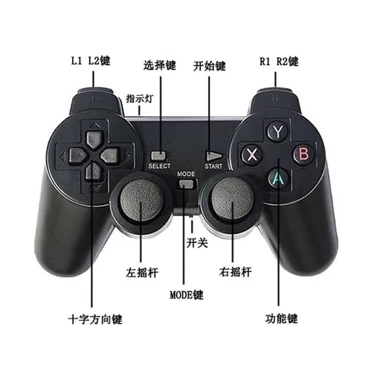Game Box 2.4G Bluetooth Wireless Receiver Wireless Motorless Double Handle view 3