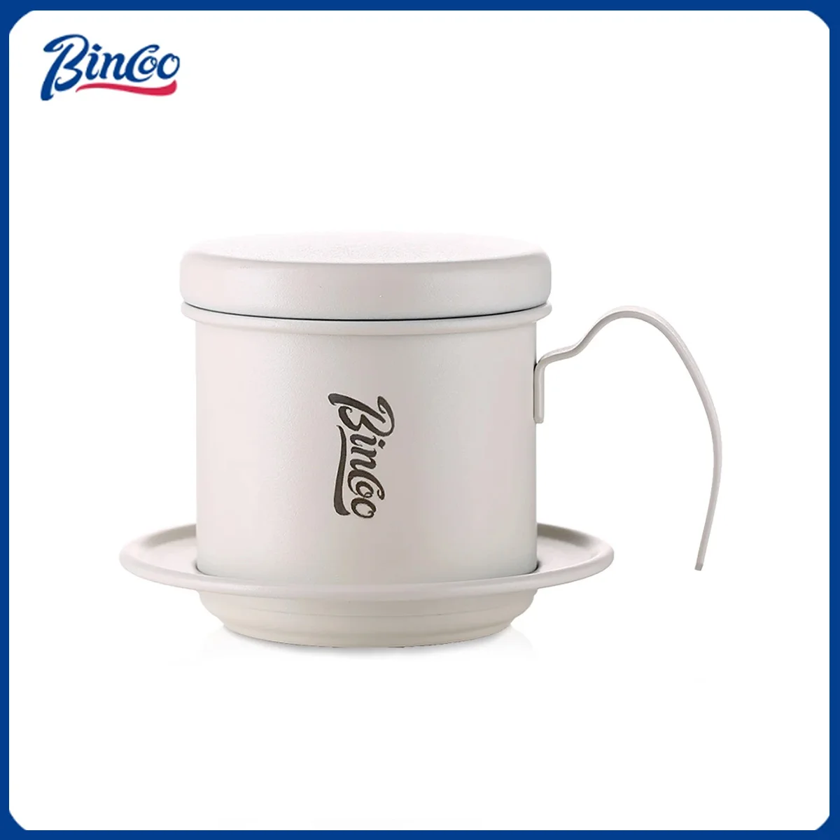 

Bincoo фильтр для кофе из нержавеющей стали, чашка для младенцев, вьетнамская капельница для кофе, горшок, портативная капельница для кофе, французский пресс-горшок