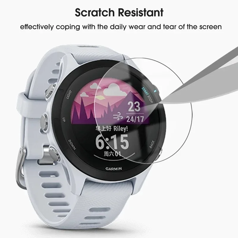 Tempered Glass for Garmin Forerunner 165 Music 220 225 230 235 255s 735XT 620 630 935 945 955 965 HD Clear Screen Protector Film