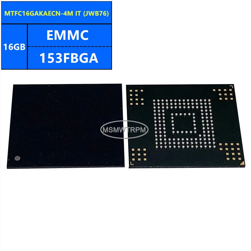 

MTFC16GAKAECN-4M IT JWB76 EMMC5.0 16GB 153FBGA Memory Chip IC Electronic Components New Original
