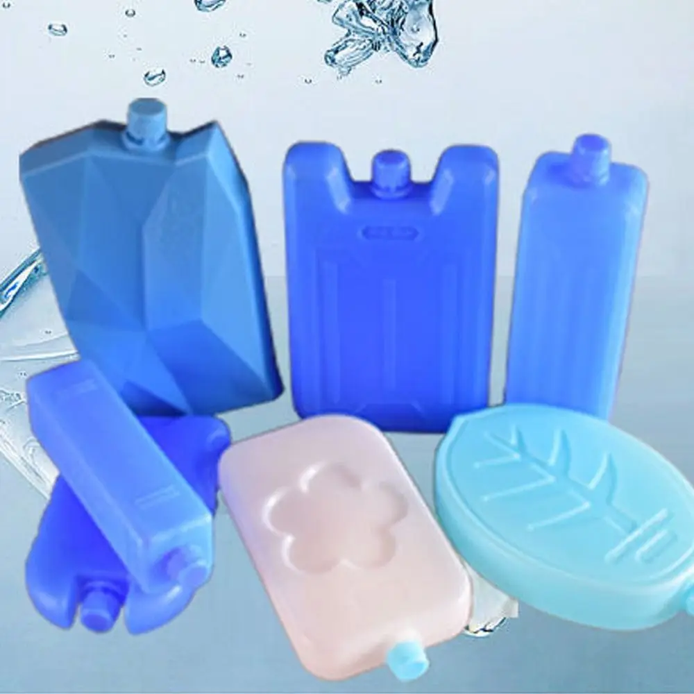 1/2/3PCS New PE Ice Box Reusable Refrigeration Ice Crystal Box Keep Fresh Fresh Ice Board