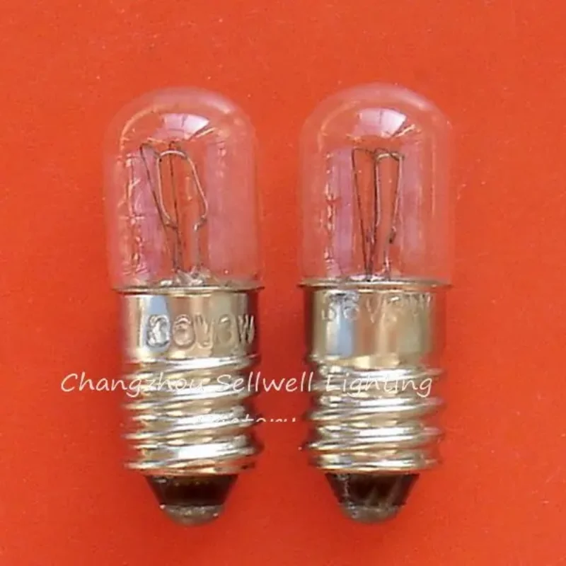 

2024 36v 3w E10 T10x28 New!miniature Lamp Light A621 sellwell lighting factory