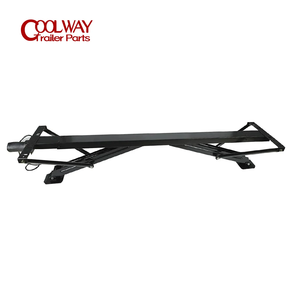 Black Universal RV Rear Trailer Stabilizer Jack Stand Support Legs Corner Steady Kit Parts Caravan Accessories