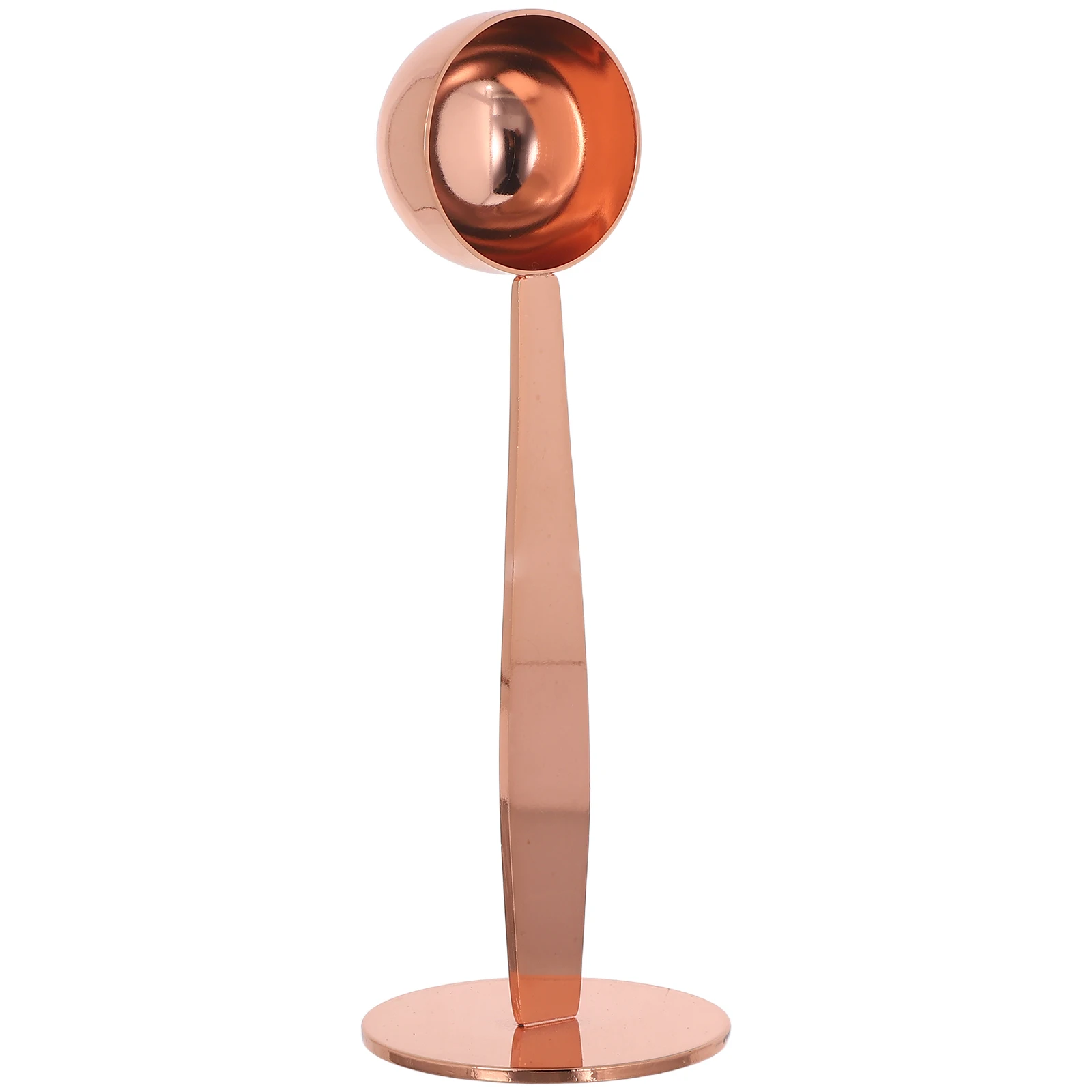 

1pcs Stainless Steel Tamper Dual Function Measuring Spoon Pressed Bottom Espresso Bean Portion Control Sugar Grinding Pressing