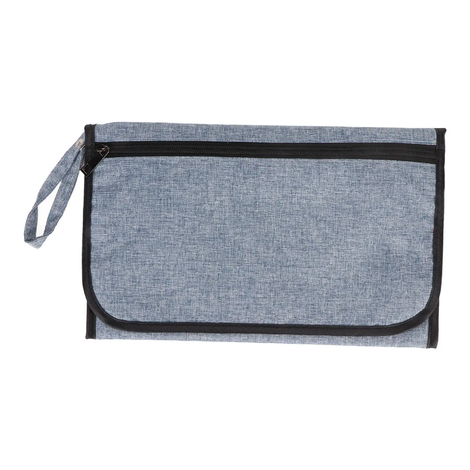 

Extra Large Waterproof Baby Changing Mat with Front Pocket Multi Functional Travel Portable for newborn for daily Use