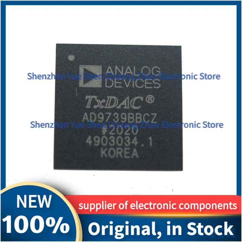 

New Original AD9739BBCZ BGA160 Quality Assurance In Stock IC Chip