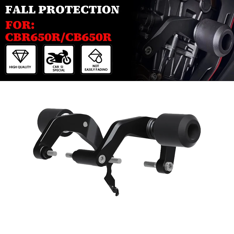 

CBR650R CB650R Motorcycle Fall Protection Frame Slider Fairing Guard Crash Pad Protector For Honda CBR650R / cb650R 2019-2023